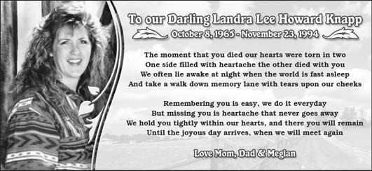 Landra Lee Howard Knapp